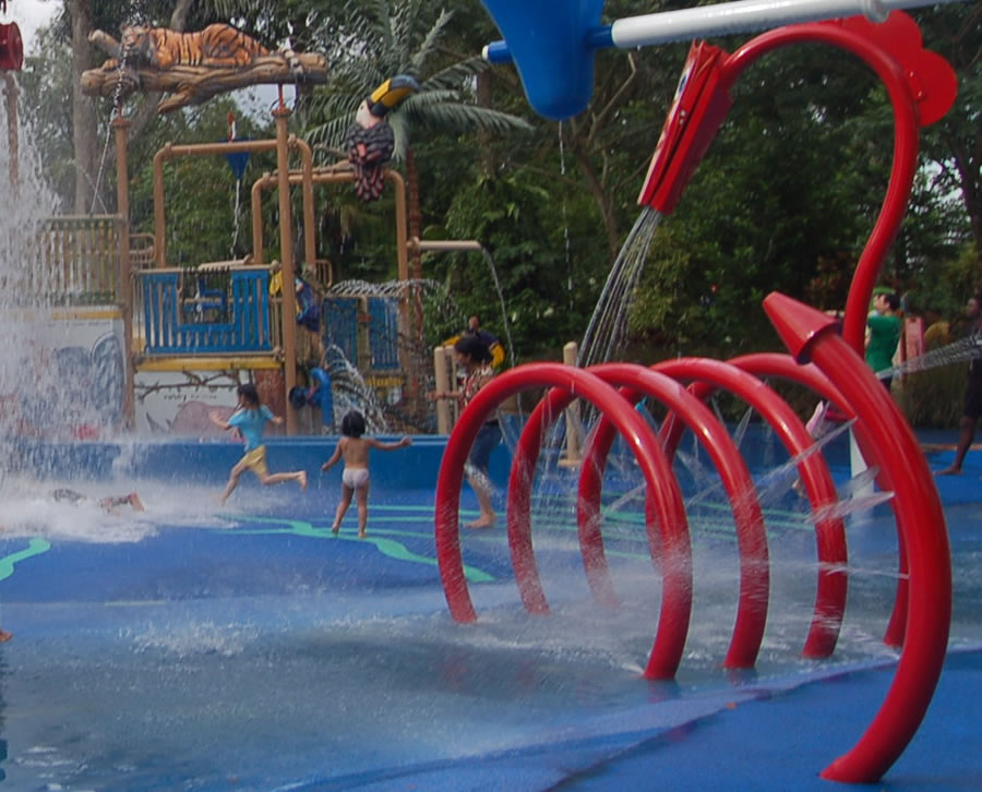 華夏龍戲水小品