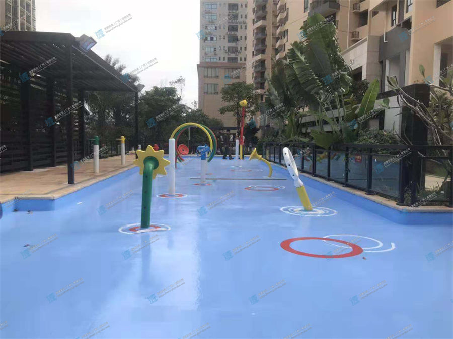 廣東湛江城市匯峰戶外水上樂園戲水設(shè)備定制案例