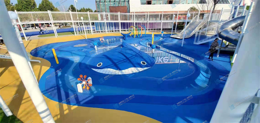山東臨沂萬(wàn)科新都會(huì)水上游樂(lè)設(shè)備定制案例
