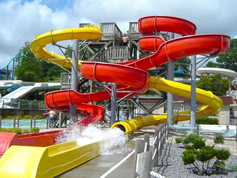 螺旋滑梯|大型水滑梯